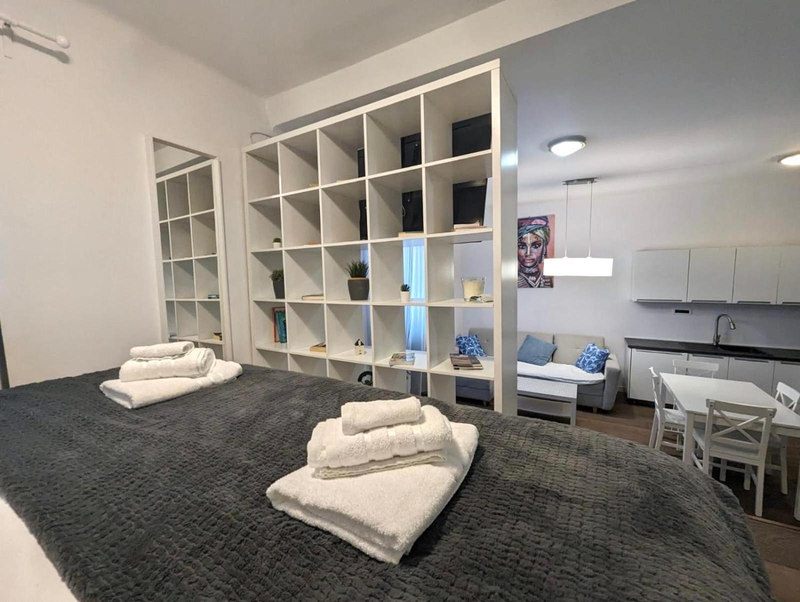 Fantabulous Downtown Abode W King Bed, 65" Tv, Washer And Tumble Dryer Zágráb Kültér fotó